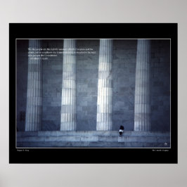 We the People – リンカーン引用文ポスター ポスター