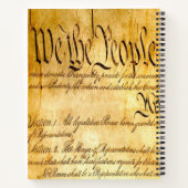 We the People – 憲法 ノートブック (裏面)