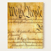 We the People – 憲法 プランナー手帳 (裏面)