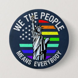 we the people... 缶バッジ