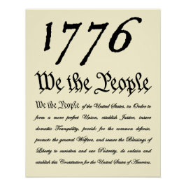 We the People - 1776 ポスター