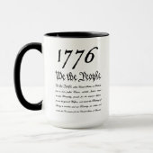 We the People - 1776 マグカップ (左)