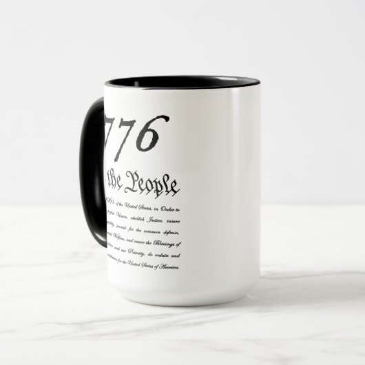 We the People - 1776 マグカップ (正面左)