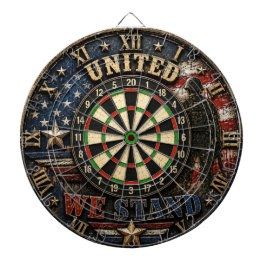 We The People American Flag ダーツボード