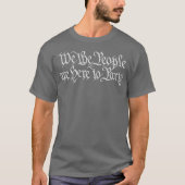 We The People Are Here To Party Tシャツ (正面)