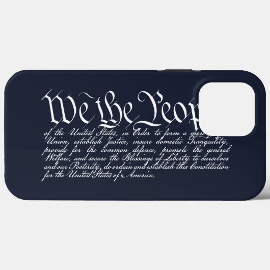 We the People Case-Mate iPhoneケース (裏面 (横))