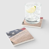 We the People Constitution ストーンコースター (横)