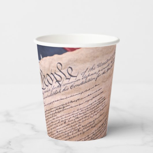 We the People Constitution 紙コップ (裏面)