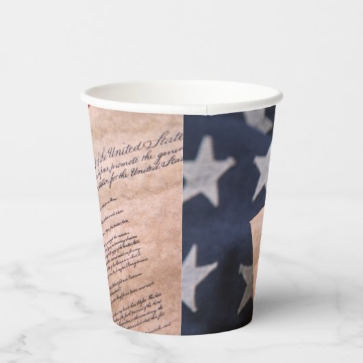 We the People Constitution 紙コップ (右)