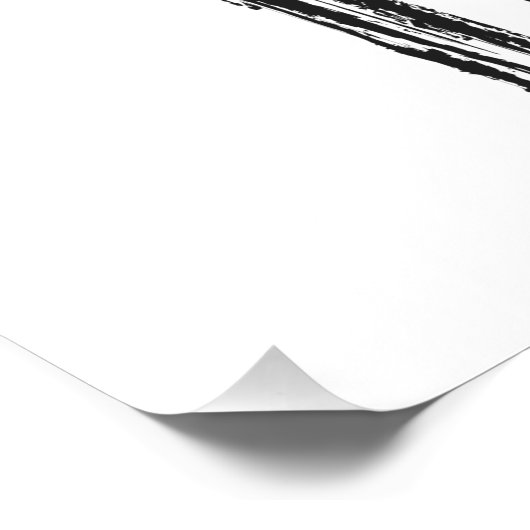 We The People Distressed Flag Vertical ポスター (コーナー)