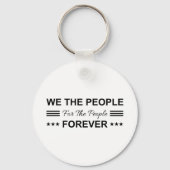 We The People For The People Forever キーホルダー (裏面)