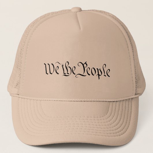 We the People Hat キャップ (正面)
