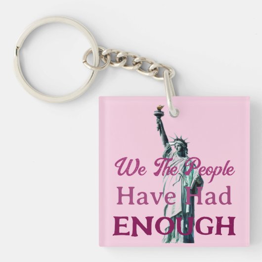 We the People Keychain キーホルダー (正面)