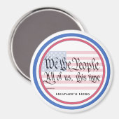 We, the People Magnet - Heather's Herd マグネット (正面/裏面)