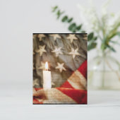 We the People Memorial Candleはがき ポストカード (スタンド正面)