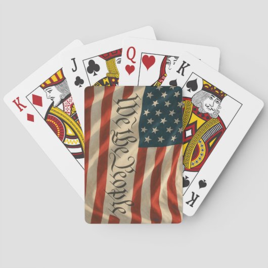 We the People Playing Cards トランプ (裏面)