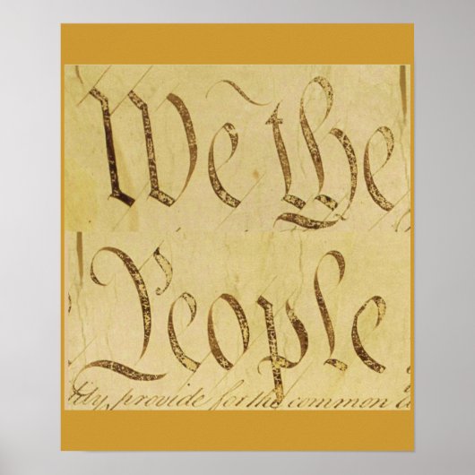 We the People Poster ポスター (正面)