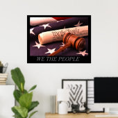 We The People Poster ポスター (ホームオフィス)