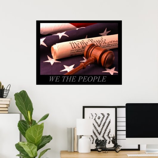 We The People Poster ポスター (ホームオフィス)