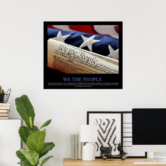 We The People Poster ポスター (ホームオフィス)