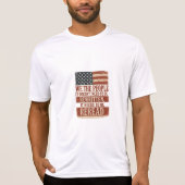 We the People Reread Flag Quote Tシャツ (正面)
