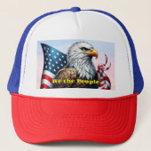 We the People - Trucker Hat キャップ (正面)