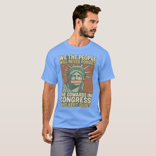 We the People Will Never Forget Tシャツ (正面フル)