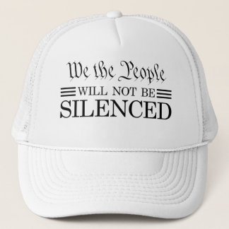 We The People Will Not Be Silenced キャップ