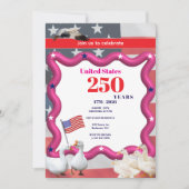 We The Silly Geese 250th Funny Celebration カード (正面)