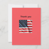 We The Silly Geese 250th Funny Celebration サンキューカード (裏面)