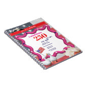 We The Silly Geese 250th Funny Celebration ノートブック (右側)