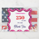 We The Silly Geese 250th Funny Celebration フードラベル (シングルラベル)