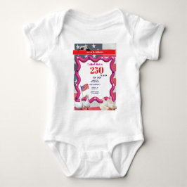 We The Silly Geese 250th Funny Celebration ベビーボディスーツ