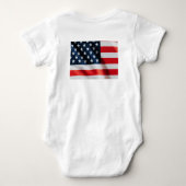 We The Silly Geese 250th Funny Celebration ベビーボディスーツ (裏面)