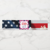 We The Silly Geese 250th Funny Celebration ペットボトルラベル (シングルラベル)