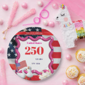 We The Silly Geese 250th Funny Celebration ペーパープレート (パーティー)