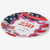 We The Silly Geese 250th Funny Celebration ペーパープレート (アングル)