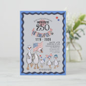 We The Silly Geese 250th Funny Celebration 招待状 (スタンド正面)