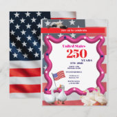 We The Silly Geese 250th Funny Celebration 招待状 (正面/裏面)