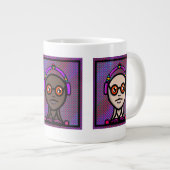 We three see Specialty Mug ジャンボコーヒーマグカップ (正面右)