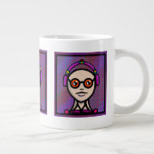 We three see Specialty Mug ジャンボコーヒーマグカップ (右)