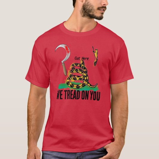 WE TREAD ON YOU Tシャツ (正面)