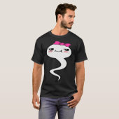 We Used To Live in Your Balls Fathers Day Cute Gir Tシャツ (正面フル)