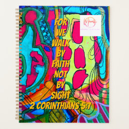 We walk by faith not by sight  プランナー手帳