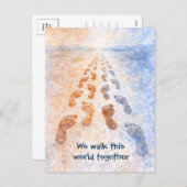 We Walk This World Together Postcard シーズンポストカード (正面/裏面)