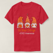 We Wear Orange For ADHD Awareness 1263 Tシャツ (デザイン正面)