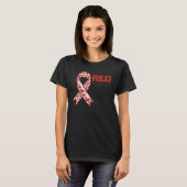 We Wear Red For Red Ribbon Week Awareness 2 Tシャツ (正面フル)
