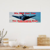 "We Will Get You" 36"x12" (90cm x 30cm) poster ポスター (キッチン)