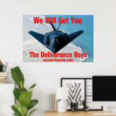 "We Will Get You" 36"x24" (90cm x 60cm) poster ポスター (ホームオフィス)