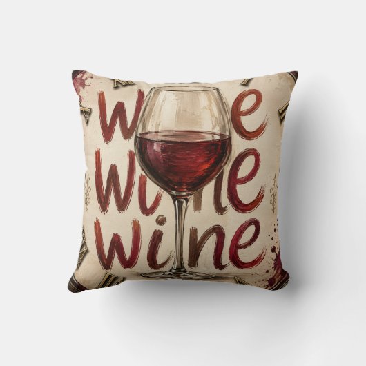 We Wine クッション (裏面)